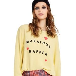 Wildfox Couture Marathon Napper Baggy Beach Jumper